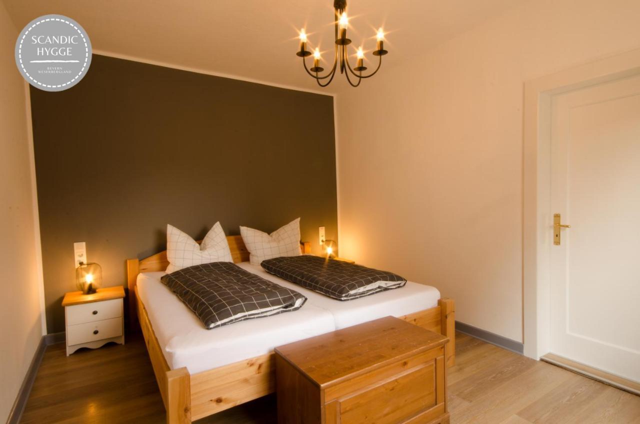 Ferienwohnung Scandic Hygge Bevern Im Weserbergland Exteriör bild