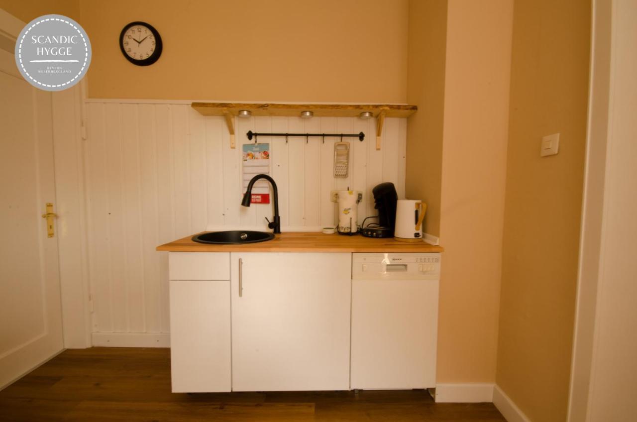 Ferienwohnung Scandic Hygge Bevern Im Weserbergland Exteriör bild