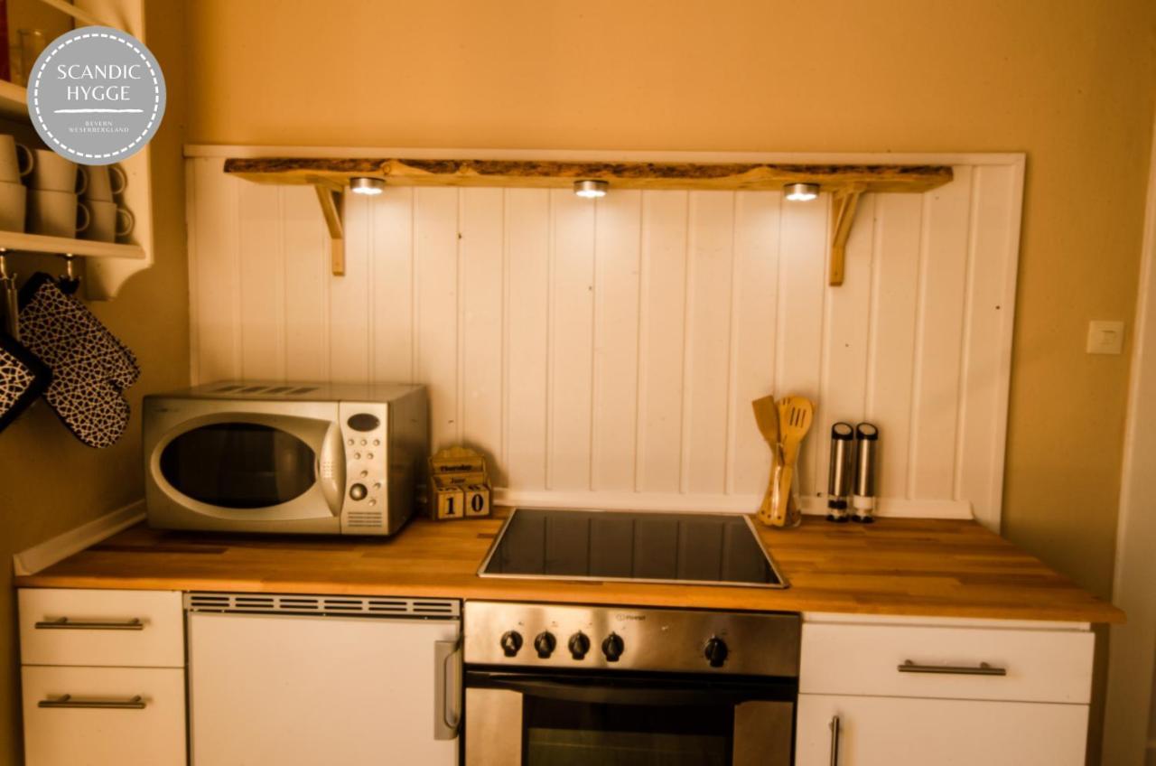 Ferienwohnung Scandic Hygge Bevern Im Weserbergland Exteriör bild