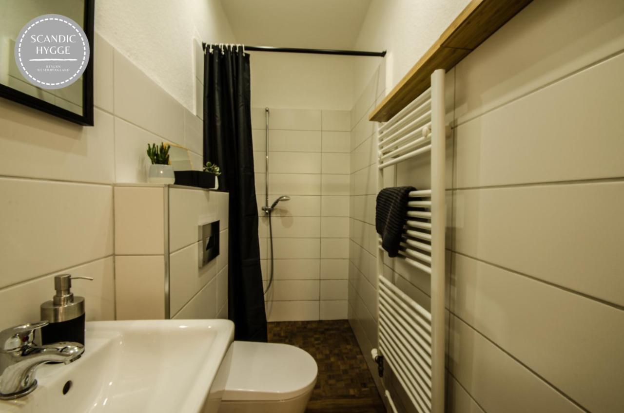 Ferienwohnung Scandic Hygge Bevern Im Weserbergland Exteriör bild