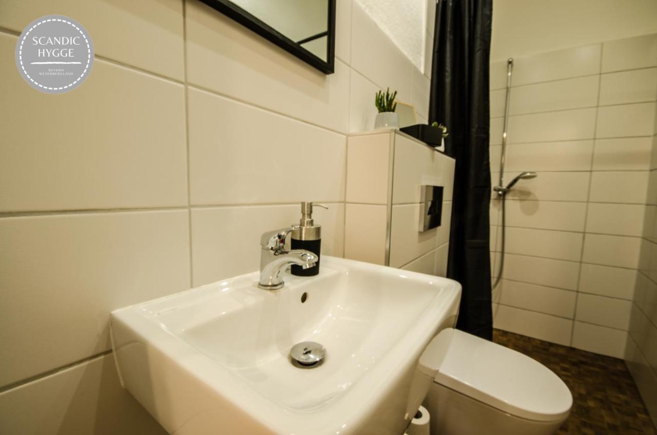 Ferienwohnung Scandic Hygge Bevern Im Weserbergland Exteriör bild