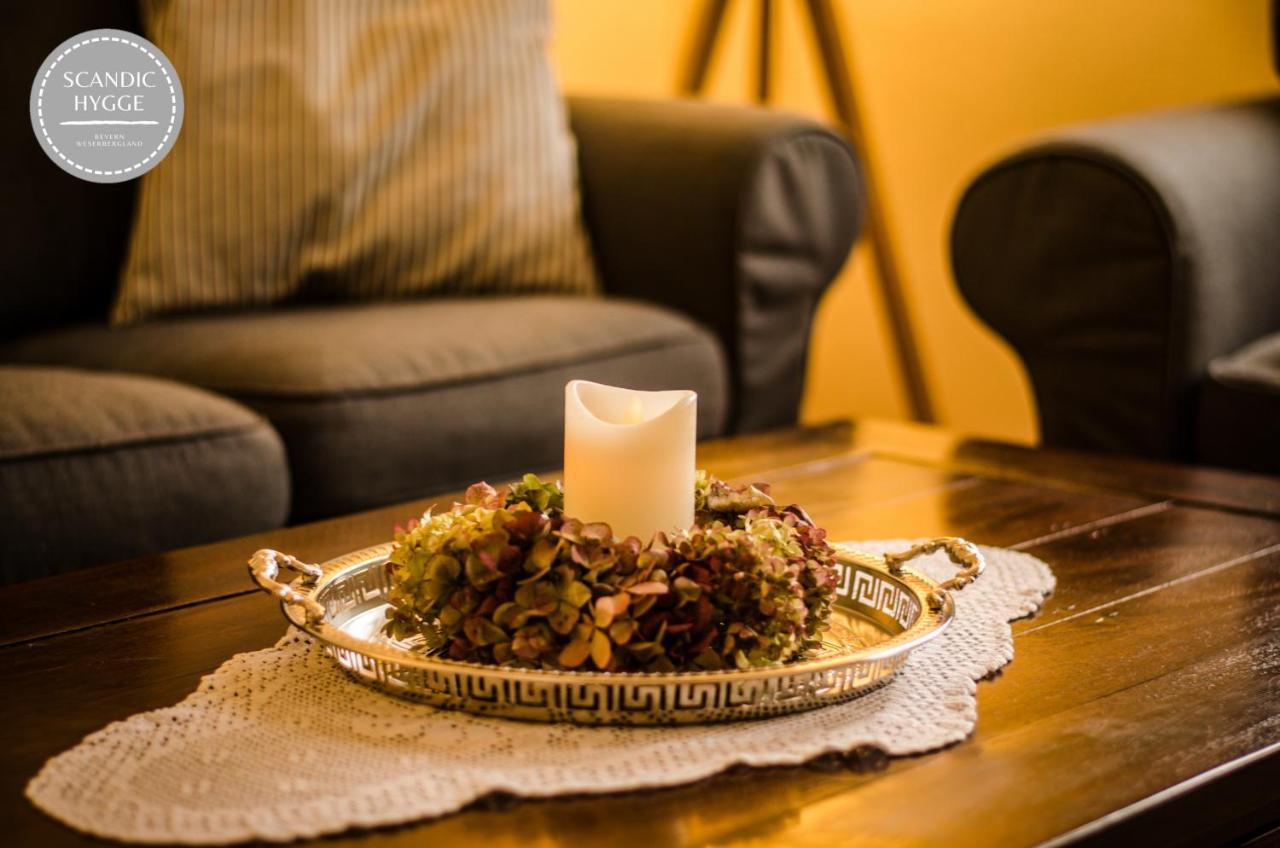 Ferienwohnung Scandic Hygge Bevern Im Weserbergland Exteriör bild